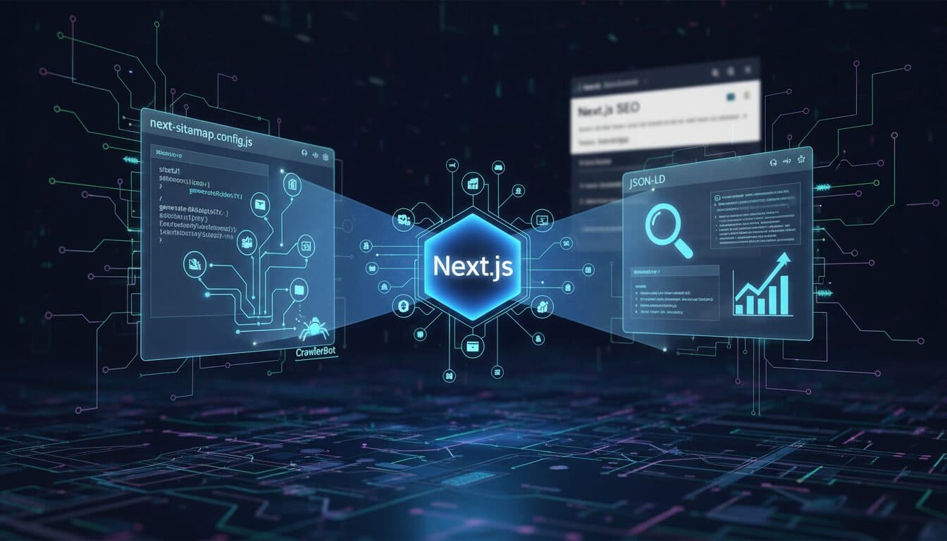Next.jsサイトの検索順位を上げる「次の一手」。next-sitemapとJSON-LDによる高度なSEO実装入門 のビジュアル