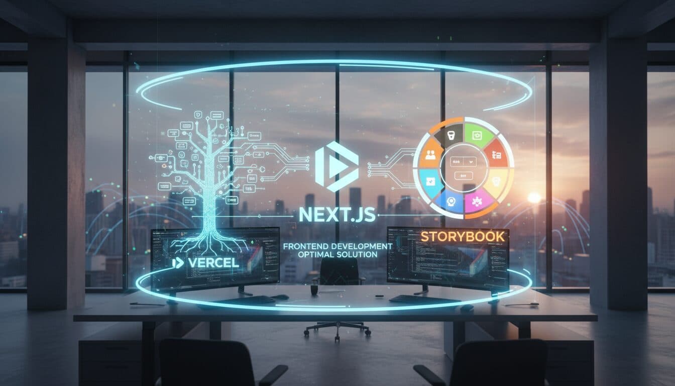 Webサイトは「育てる」時代へ。VercelとStorybookで実現する、Next.jsフロントエンド開発の最適解 のビジュアル