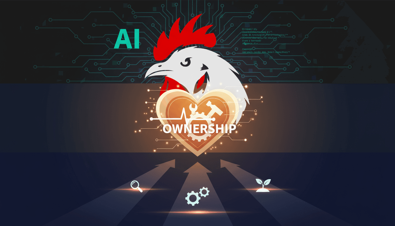 AIに仕事を奪われるな!TOSAKAFUNK流、現場の『当事者意識(Ownership)』を取り戻す3つのステップ のビジュアル